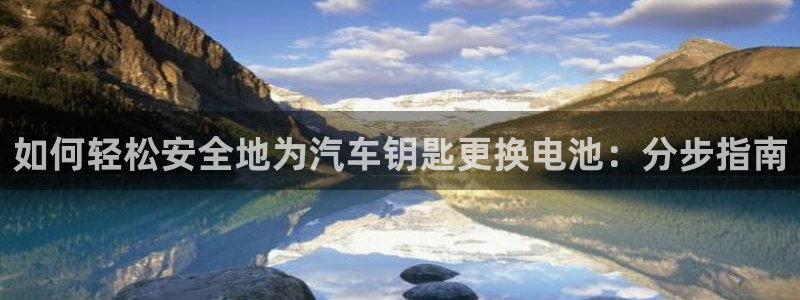 优发国际平台APP：如何轻松安全地为汽车钥匙更换电池：分步指南