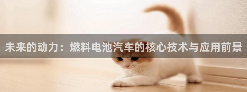 优发国际官网网站：未来的动力：燃料电池汽车的核心技术与应用前景