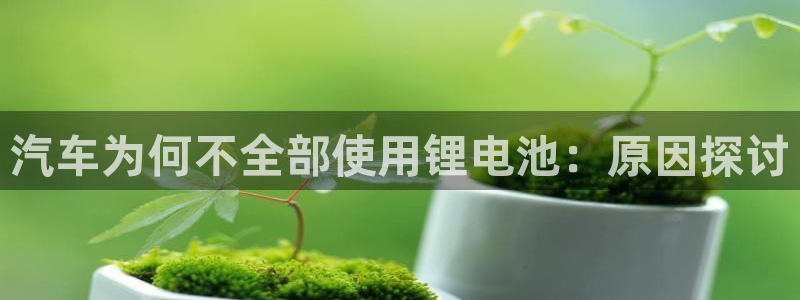 优发国际官方网手机版app：汽车为何不全部使用锂电池：原因探讨